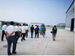 滄州市委常委、常務副市長和春軍一行 赴我公司調研生產建設情況