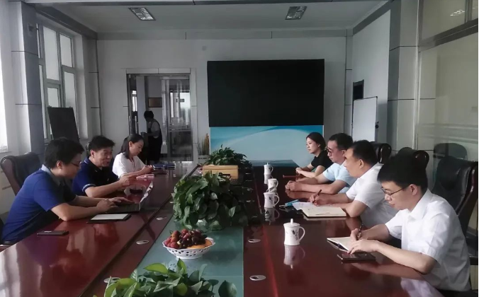 中化學科學技術研究有限公司、中國石化工業(yè)聯(lián)合會到天罡興泰孵化基地交流考察