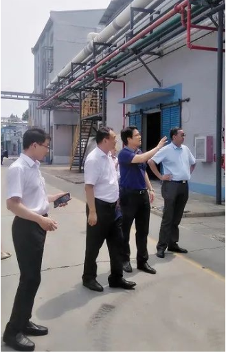 中化學科學技術研究有限公司、中國石化工業(yè)聯(lián)合會到天罡興泰孵化基地交流考察