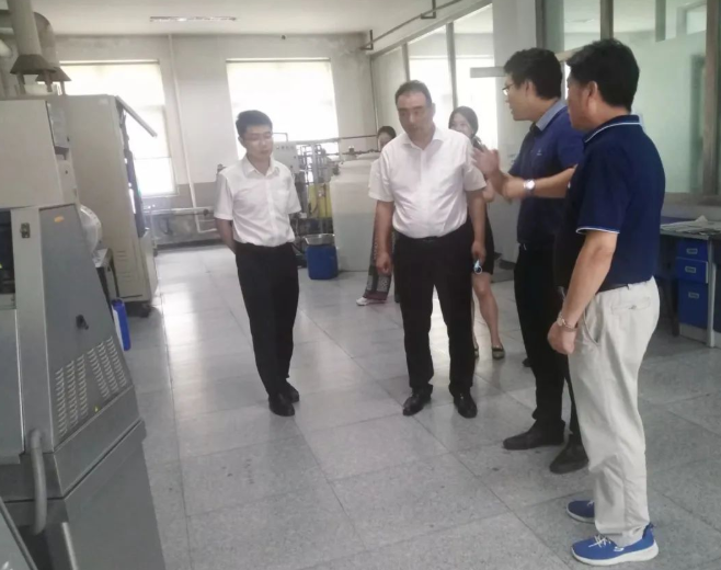 中化學科學技術研究有限公司、中國石化工業(yè)聯(lián)合會到天罡興泰孵化基地交流考察