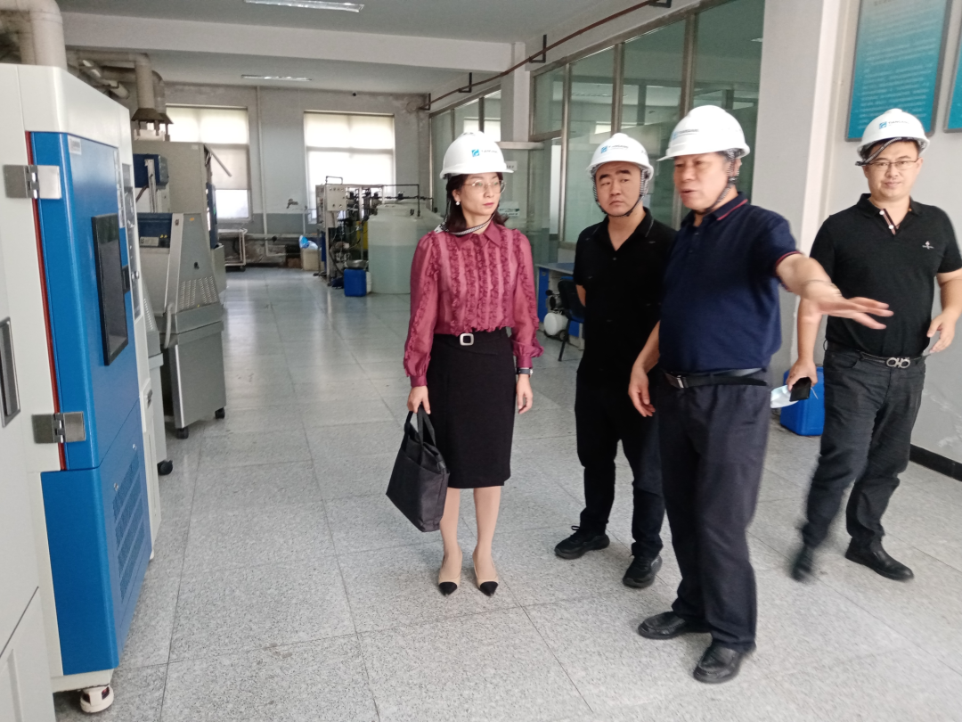 黃山市徽州區副區長程麗群一行赴天罡集團調研考察