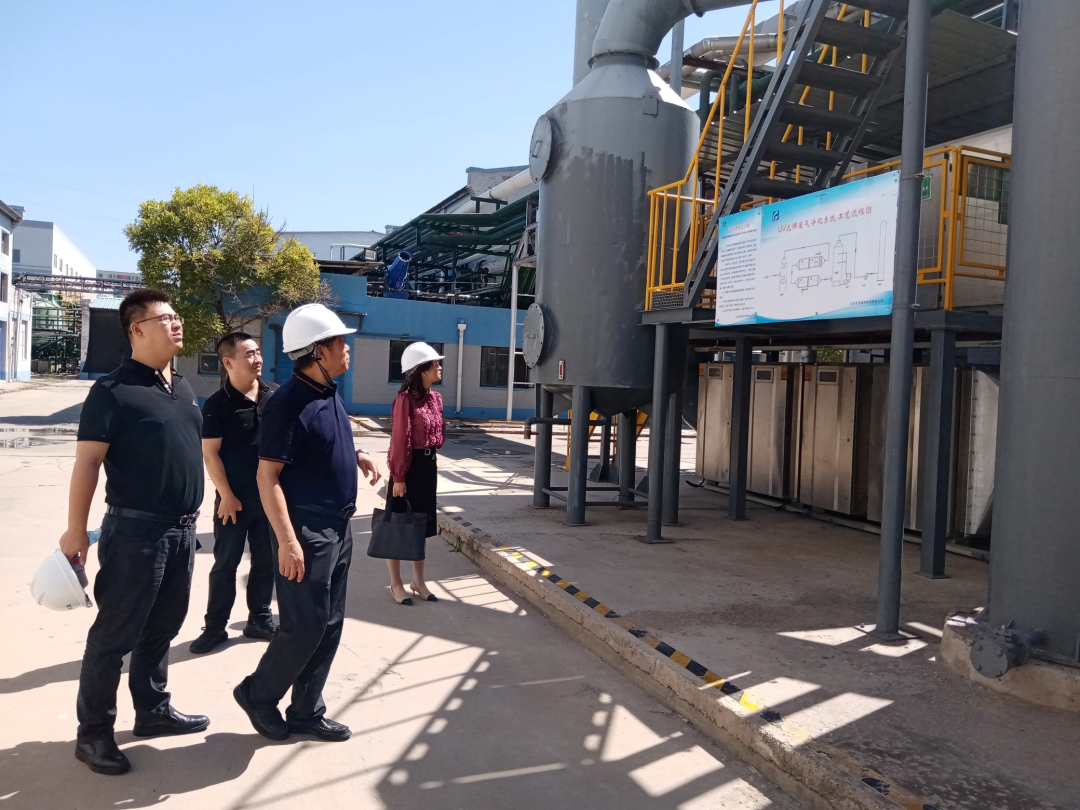 黃山市徽州區副區長程麗群一行赴天罡集團調研考察